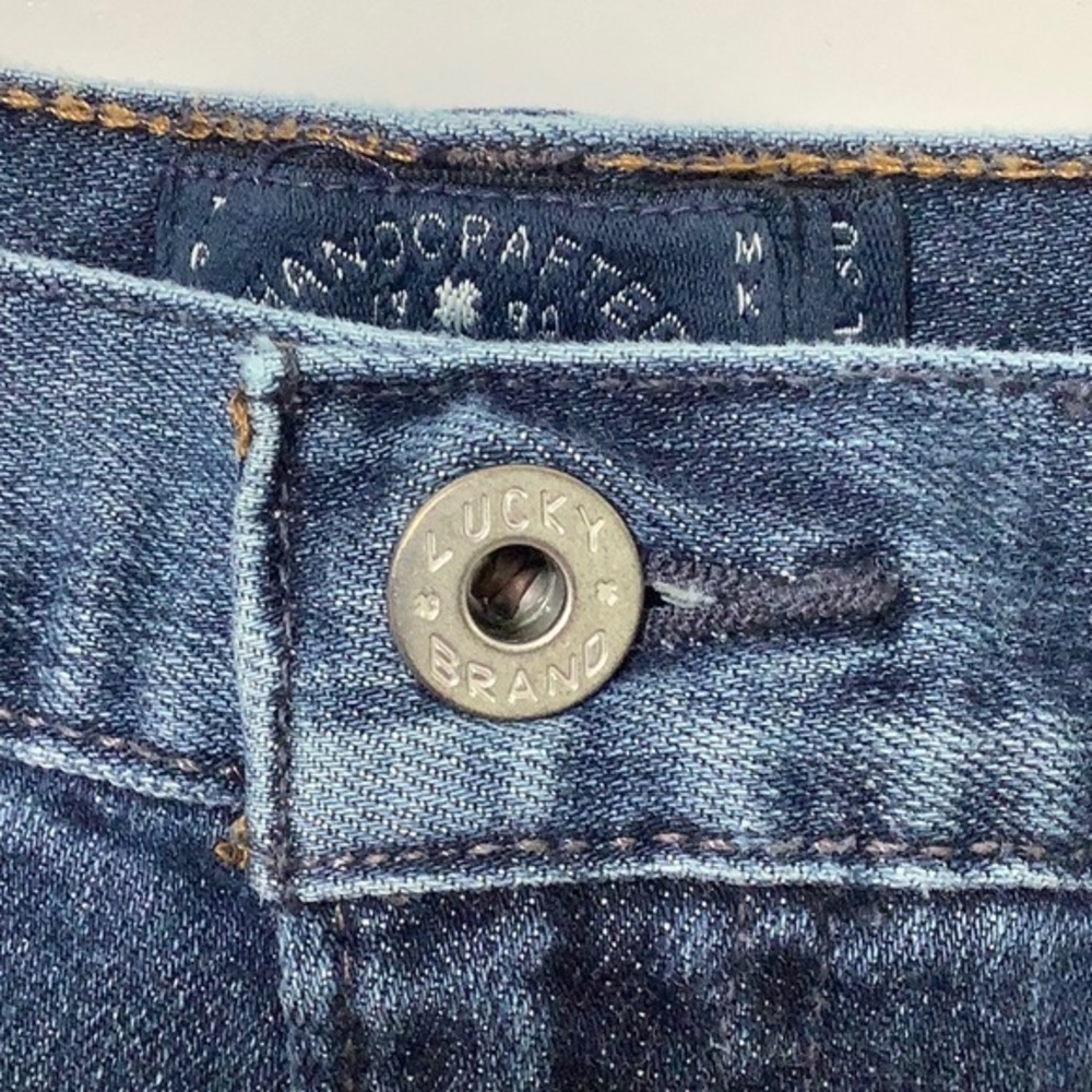 Lucky brand 121 Heritage slim premium Italian denim jean size 38 X 30 EUC - Picture 6 of 16